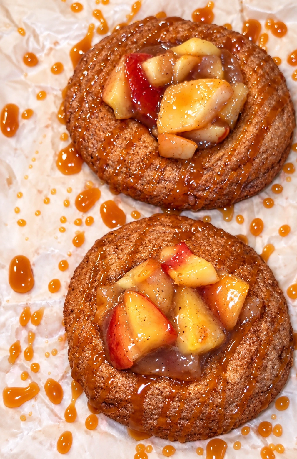 Caramel Apple cookies